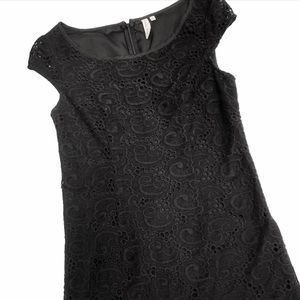 LBD! Robbi & Nikki by Robert Rodrigues Black Lace Dress Size Small